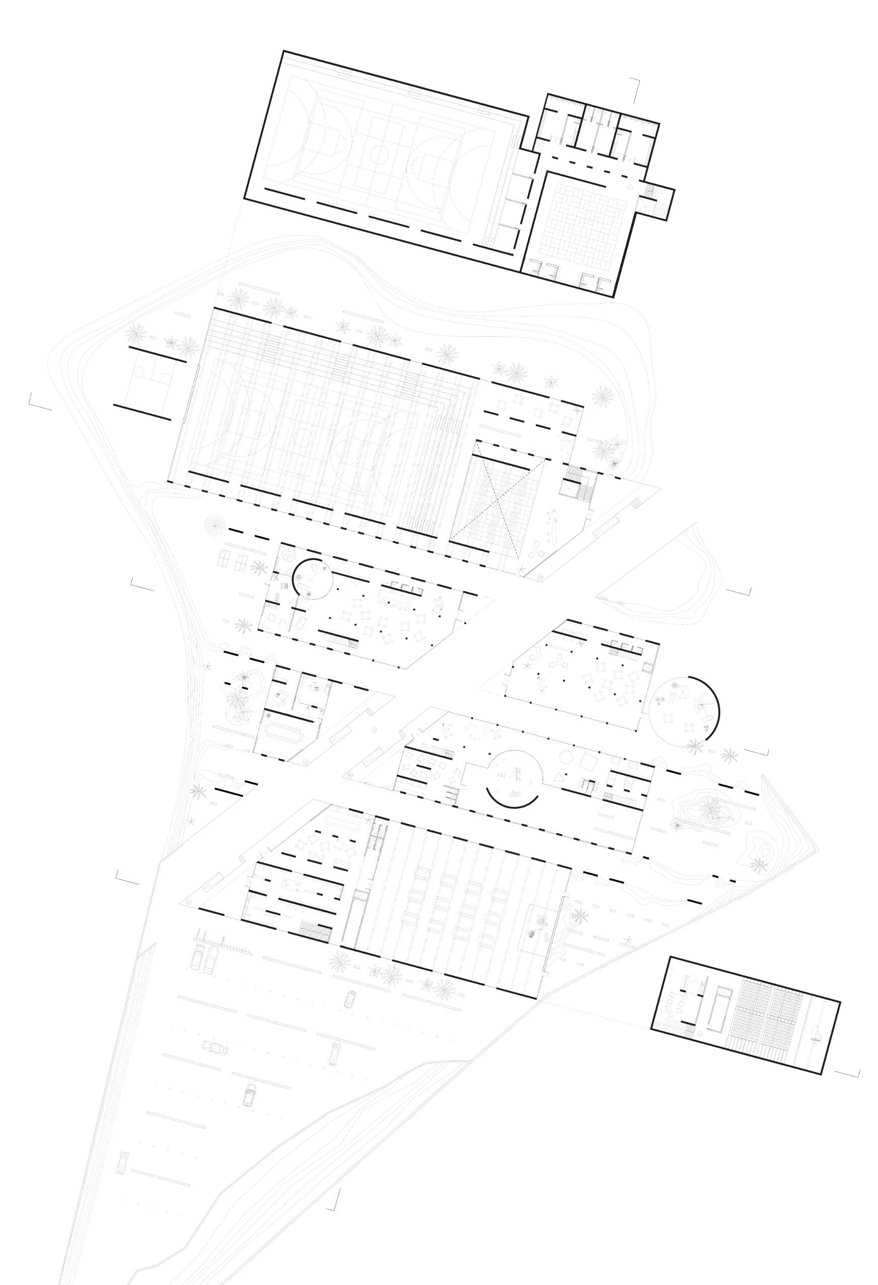 Centre intergénérationnel, crèche, maison de quartier, gymnase, lieu de vie pour personnes âgées et salle polyvalente